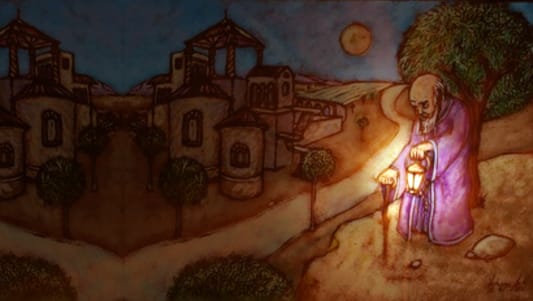 la luz del ciego
